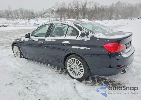 2013 BMW 328 I z USA, uszkodzony, nr VIN WBA3A5C55DF351730